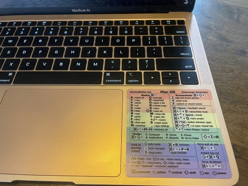 Apple Macbook Air 13" Rose Gold Laptop (A1932) - Afbeelding 9 van 9