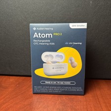 Audien ATOM PRO 2 Wireless Rechargeable OTC Hearing Aids 8043 