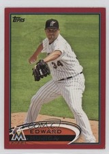 2012 Topps Target Red Border Edward Mujica #178 05v0