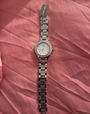 Fossil Damen Armbanduhr Edelstahl Silber
