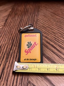 Vintage Squirt Soda Bottle Opener Keychain Spanish El De Toronja FREE SHIPPING 