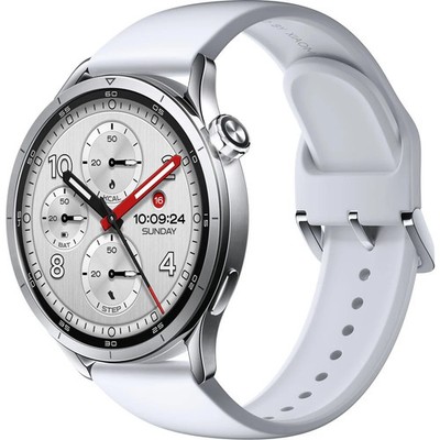 Xiaomi Watch S5 46 Smartwatch Silver (140-210 mm) Fluorkautschuk