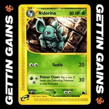 Nidorina - 83/144 - Common - Skyridge - Pokemon Card - LP on eBay