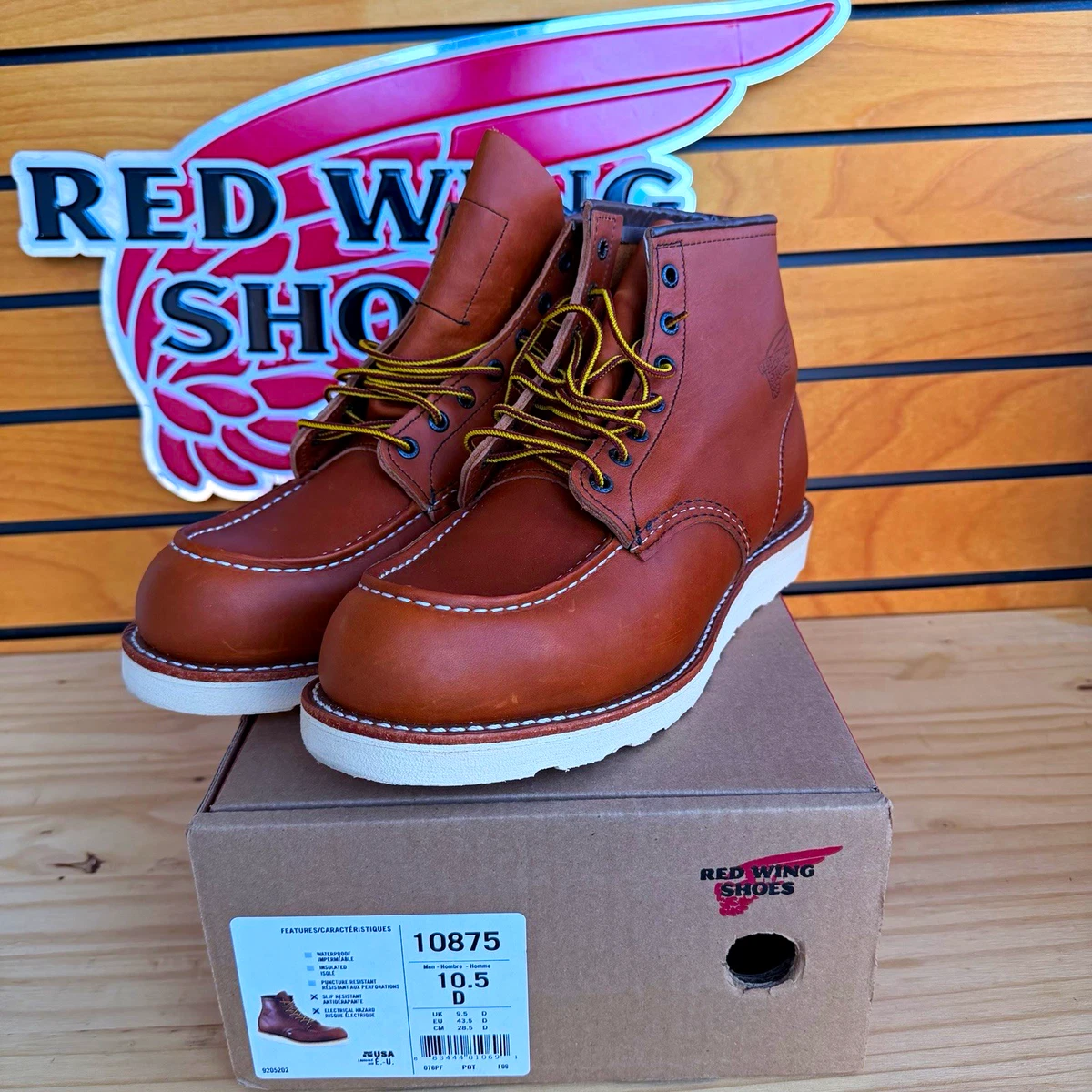 Red Wing Boots Moc Toe for sale | eBay