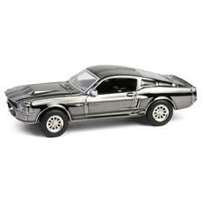 Greenlight 1:64 Eleanor 1967 Ford Mustang Silver Chrome Edition - Gone in Sixty