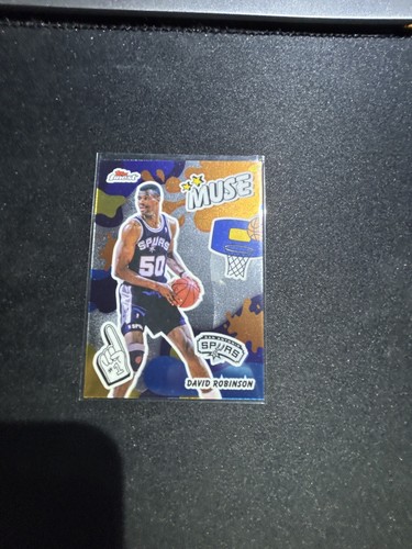 David Robinson – 2025-26 Topps Finest Basketball · Muse #M-19 David Robinson