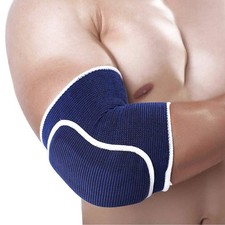 Workouty 1 Pair Compression Elbow Pads Arm Brace Support Fitness Arm Knee Pro...