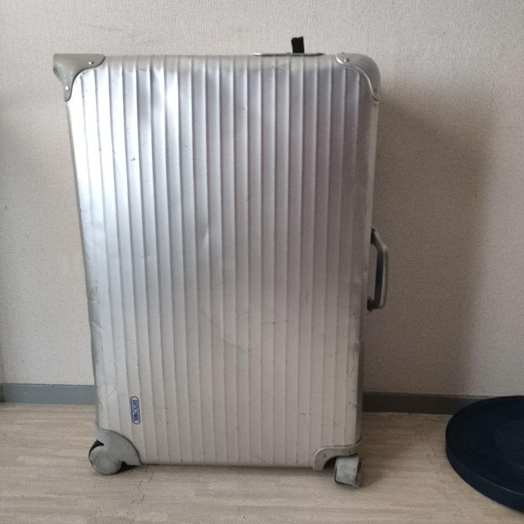 Rimowa Topas Silver 2-wheels Carry Case Suitcase
