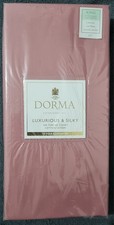 Dorma Luxurious & Silky Cotton King, SuperKing Fitted Sheet ROSE 32cm Deep 500TC