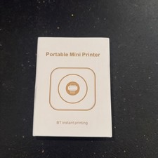 GOTOOGO Mini Portable Bluetooth Wireless Thermal Printer-White