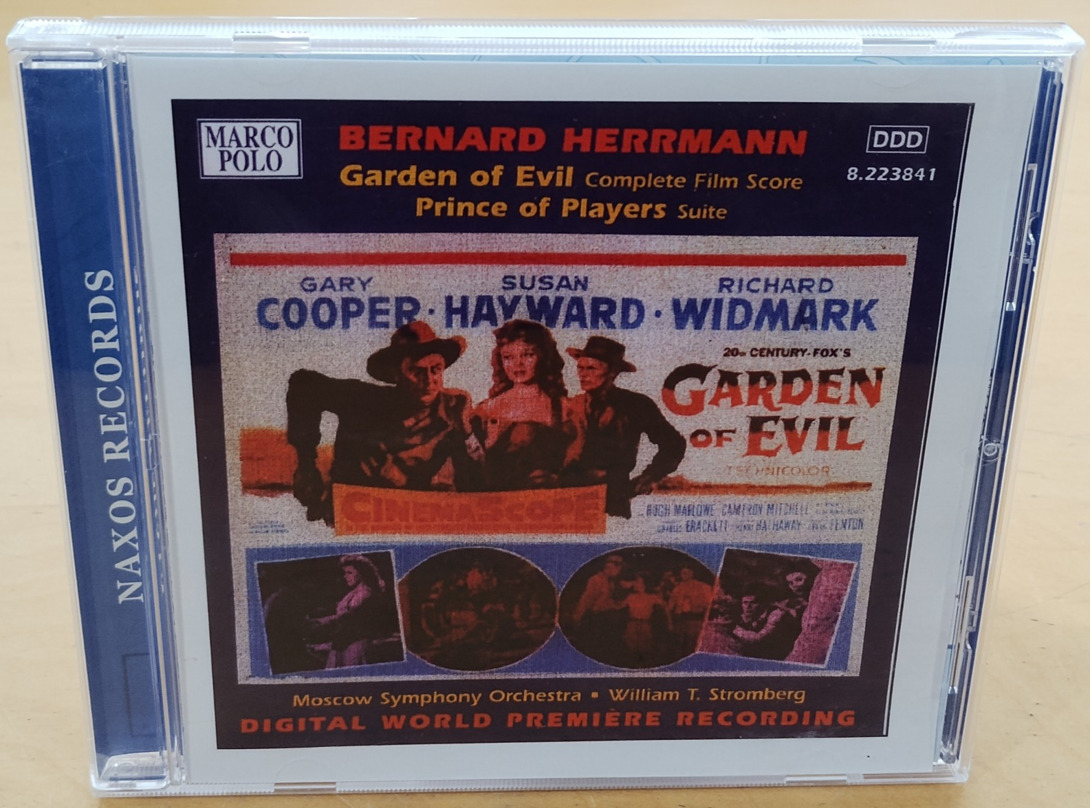 Bernard Herrmann - Garden Of Evil : Willian Stromberg CD In Mint Condition