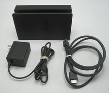 Nintendo Switch Console TV Dock Charging Station HAC-007, AC Adapter, HDMI Cord