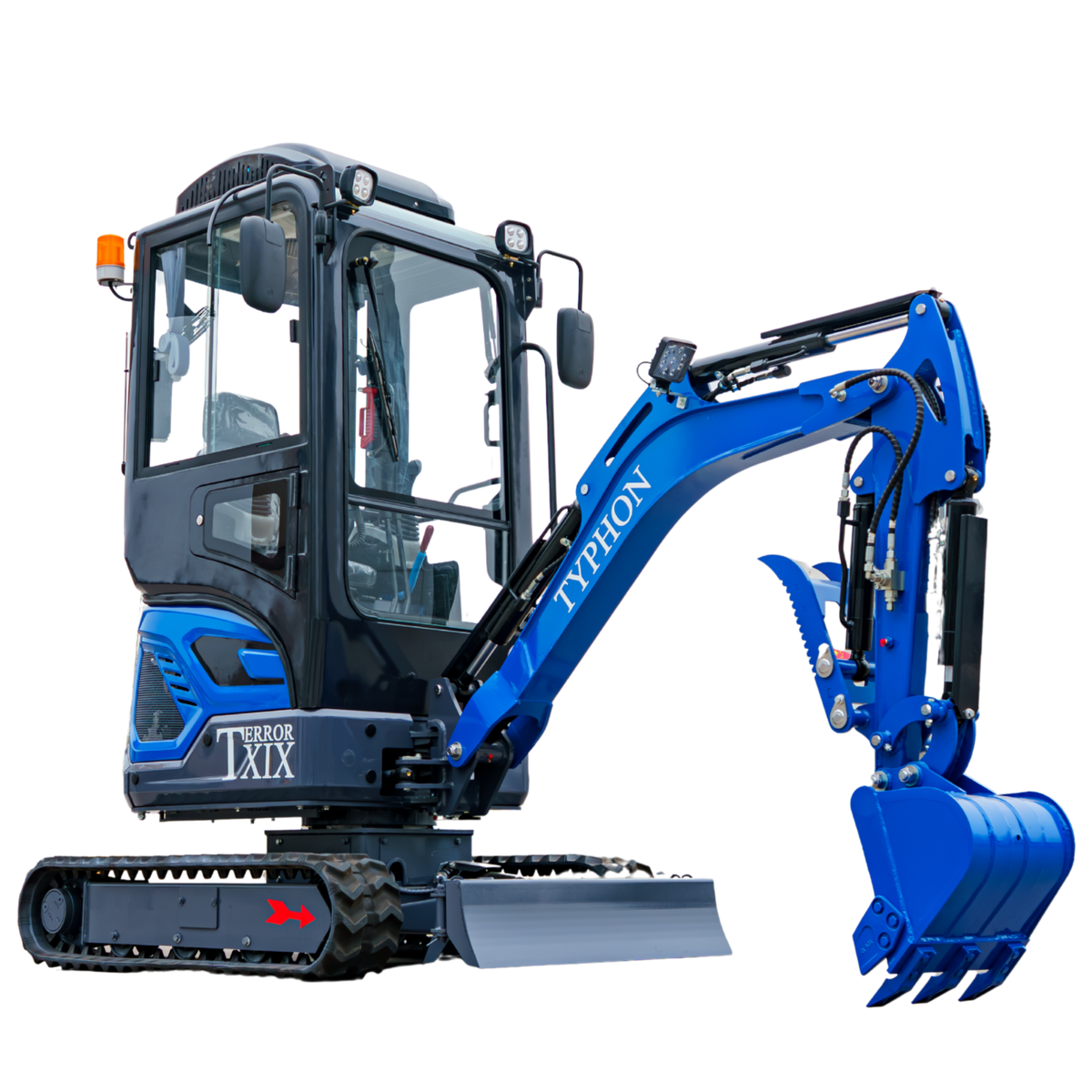 TYPHON TERROR XIX Prestige Mini Excavator 4200lbs 20.4 HP Kubota