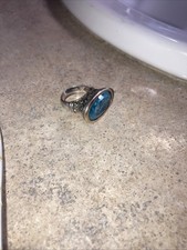 John Hardy Topaz Jaisalmer Ring Size 8 Vintage