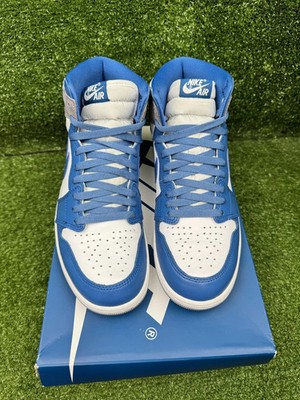 Size 9 - Jordan 1 Retro OG High True Blue | eBay