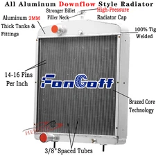 4-ROW 70mm Radiator FIT Case 2390 2394 2590 2594 3294 3394 A147140, A184365