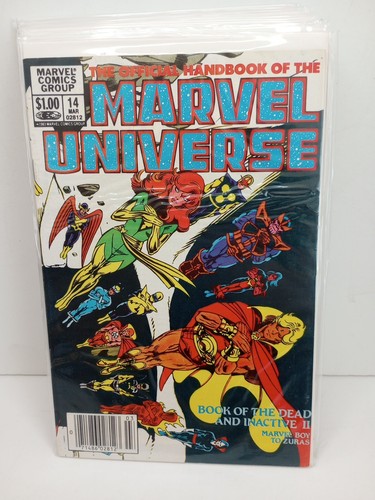 Official Handbook of the Marvel Universe 1-15 complete set 1983-1984 VF - Bild 15 von 16