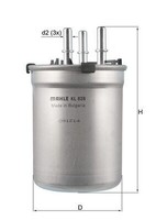 Kraftstofffilter Knecht KL 838 FÜR Audi Treibstofffilter