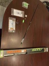 Easton Axis 340 5mm Arrows With Easton Hit System. Opened Pack New Never Cut