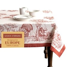 Table Cloth Rectangle Table 100 Cotton 60 x 120 Inches Fall Tablecloth