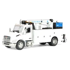 Diecast Masters 1/50 White Peterbilt 536 Auto-Crane Work Service Truck 71223