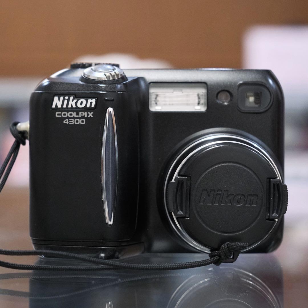 動作品 コンデジ 平成レトロ CCD Nikon COOLPIX E4300 Operating Product Compact Digital Heisei Retro Ccd Nikon Coolpix