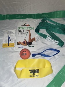OPTP Ball Stretch Out Strap for Exercise Includes Instruction Booklet Extras