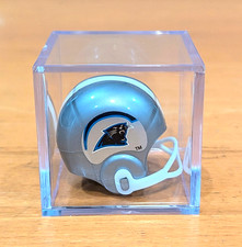 OPI NFL CAROLINA PANTHERS VTG NFL Mini Gumball Football Helmet & Display Box!