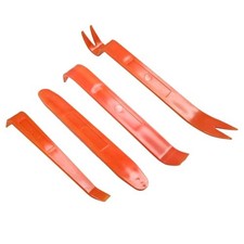 4 PCS Auto Door Clip Panel Trim Removal Tool Kits, Durable Thick Plastic Car