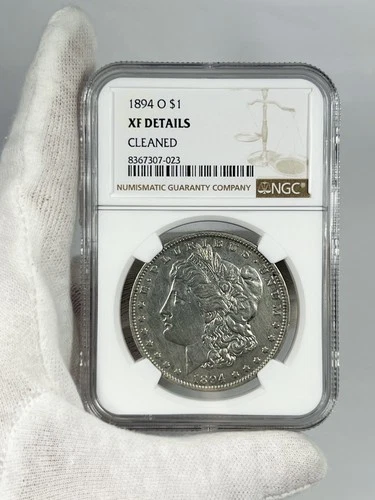1894-O Morgan Silver Dollar NGC XF Details Cleaned $1 Coin