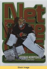 2023-24 Skybox Metal Universe Net-rageous Joonas Korpisalo #11NR READ 0tm