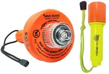 Sirius Signal C-1003 SOS LED Flare Electronic Visual Distress Orange