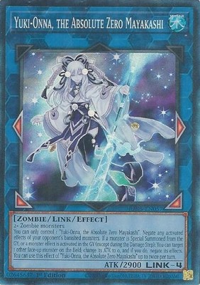 Yuki-Onna, the Absolute Zero Mayakashi RA05-DE057 Collector's Rare 1st Ed
