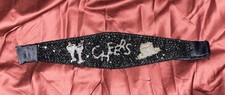 Vintage 1980s Ladies Beaded NYE Cummerbund Belt