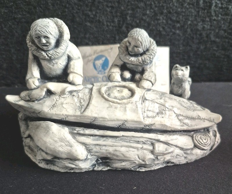 Arctic Circle Ent. Glacial Ice Age Sculpture Alaska