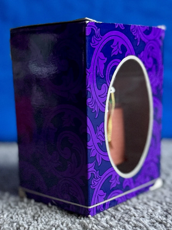 Colección Mágica Muérdago Adorno De Colección 2 Osos Lectura por Chimenea Nuevo En Caja Foto 4 de 4