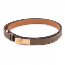 Herm s Kelly K: 2025 Belt Veau Epsom Etoupe