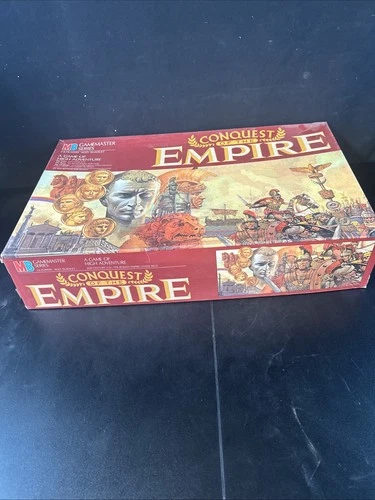 Conquest of the Empire Board Game Vintage 1984 Milton Bradley - Used