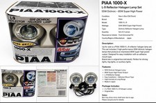 Piaa 1000-x L-9 55w Dichroic Halogen Driving Fog Light Lamp Kit New In Box