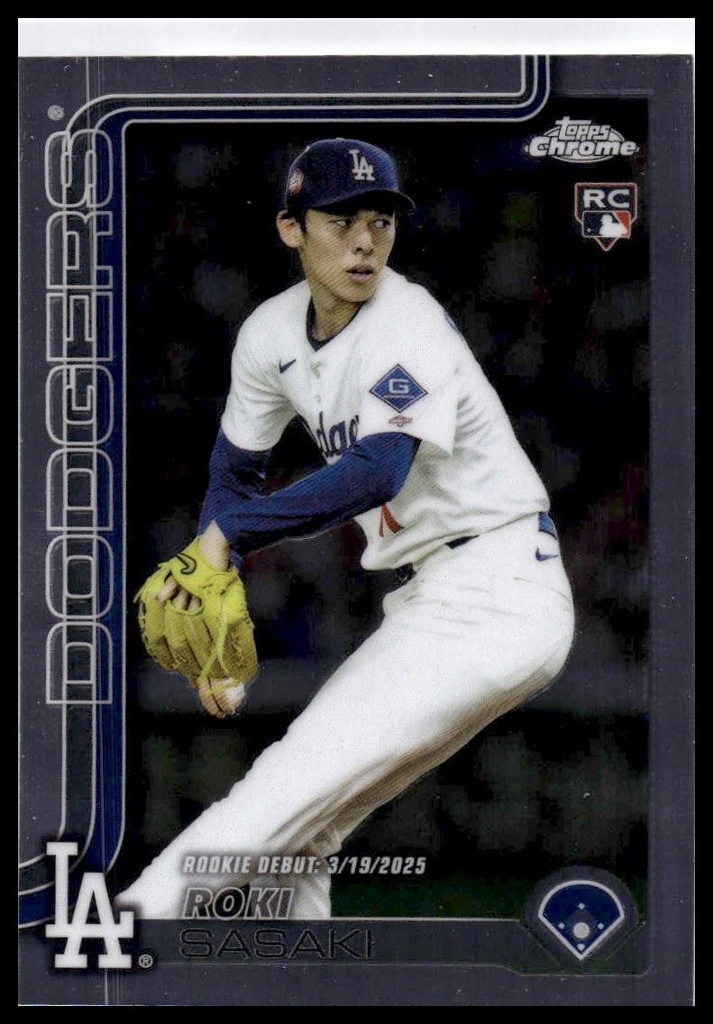 2025 Topps Chrome Update #USC73 Roki Sasaki