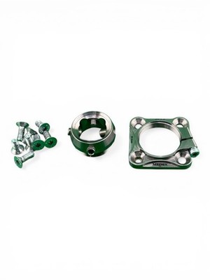 Medex titanium four hole plate rotator prosthetic receiver component adapter 