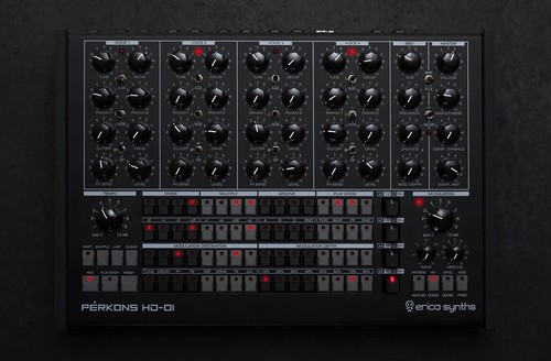 ERICA SYNTHS PERKONS HD-01 DRUM MACHINE : NEW : [DETROIT MODULAR]