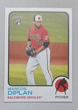 2022 Topps Heritage High Number - Marcos Diplan #617 (RC)