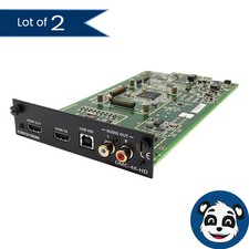 Lot of 2 CRESTRON DMC-4K-HD, 4K HDMI Digital Media Input Card    A  