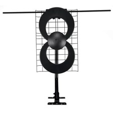 Antennas Direct ClearStream 2V 60 Mile HDTV Antenna Indoor/Outdoor UHF/VHF Mast