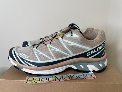 Salomon XT-6 Oxford Tan Carbon Clearly Aqua Mens 11.5us L47737400