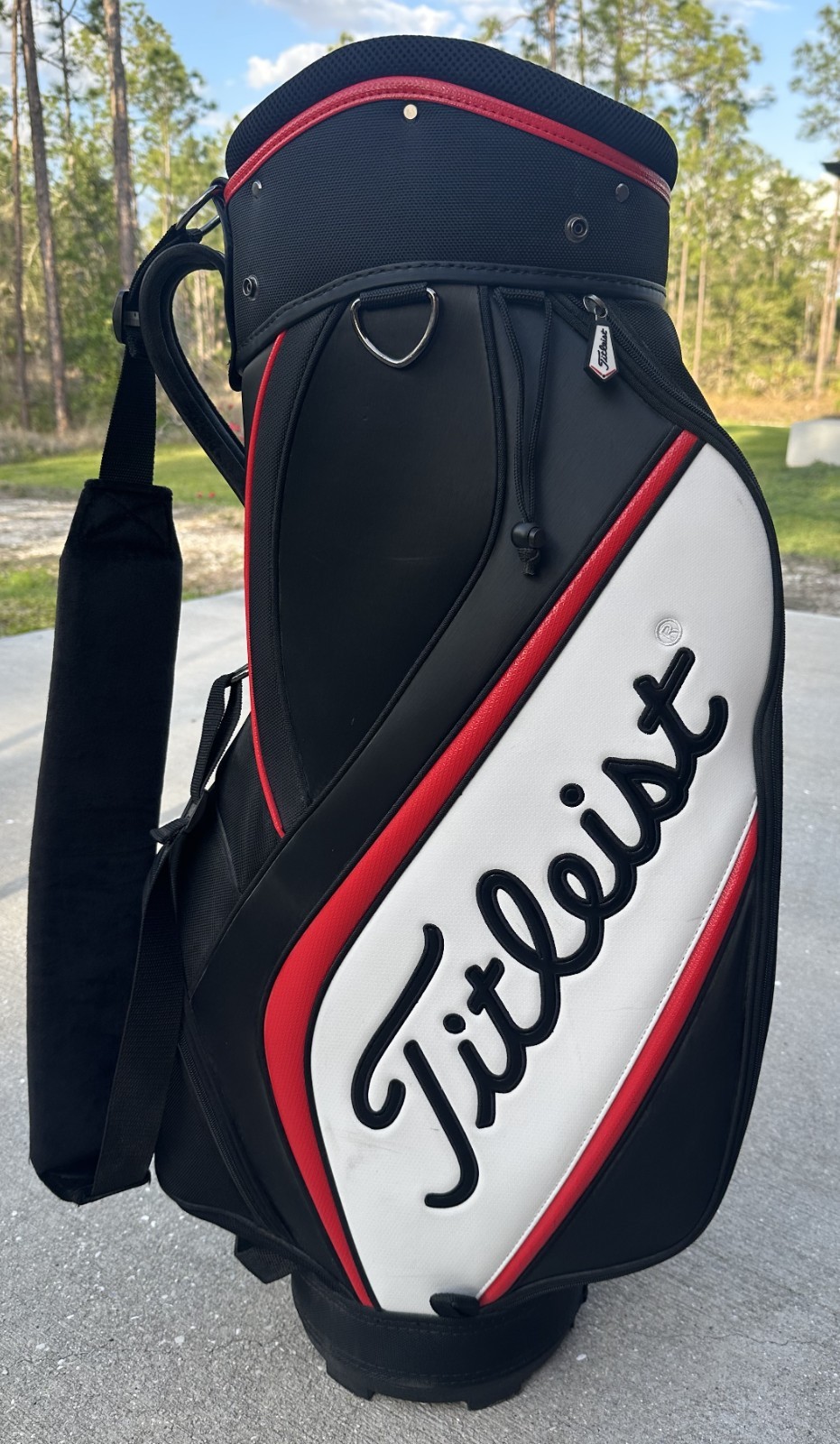 6-way Cart Bag W/ Rain Cover. Very Nice Pre-owned Conditions