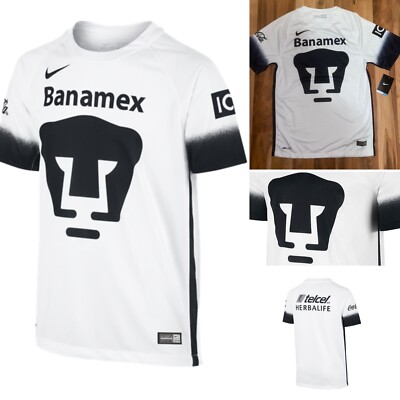 Pumas UNAM 2017 Nike Authentic ユニフォーム PUMAS UNAM 2017-2018 ORIGINAL JERSEY Size M | eBay