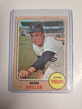 1968 Topps John Hiller. Detroit Tigers. Near Mint