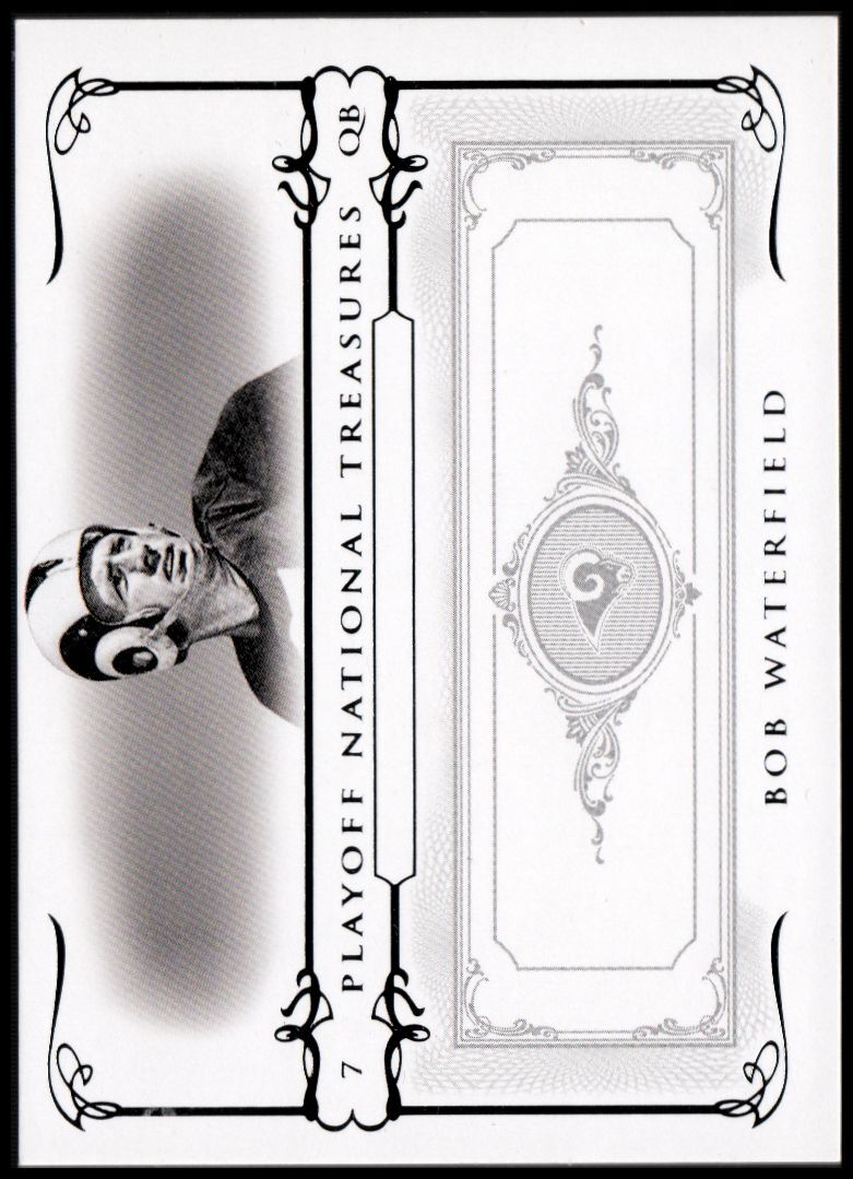 2007 Playoff National Treasures Silver #78 Bob Waterfield /25 - NM-MT